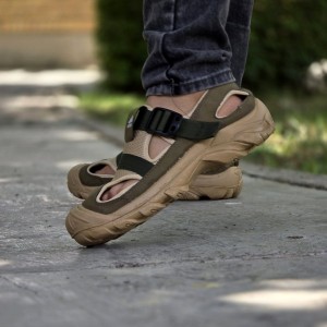 فرووووش خاص کفش تابستانه مردانه  زیبا  و شگفت انگیز  رنگ کرمی  باارسال رایگان