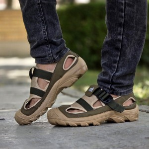 فرووووش خاص کفش تابستانه مردانه  زیبا  و شگفت انگیز  رنگ کرمی  باارسال رایگان