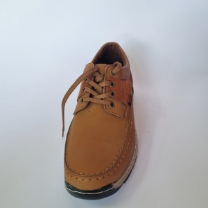 فروش استثنایی کفش طبی استاندارد اداری مجلسی مردانه   شیک و جذاب رنگ خردلی باارسال رایگان