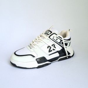 حراجیییی کفش اسپرت مردانه پسرانه مدل جردن 23 خاص  رنگ  سفید مشکی با ارسال رایگان