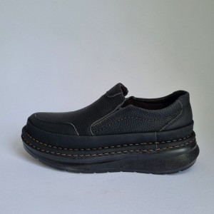 تخفیف این هفته  کفش طبی استاندارد مردانه پسرانه  شیک و عالی رنگ مشکی با ارسال رایگان