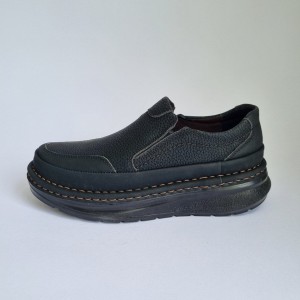 تخفیف این هفته  کفش طبی استاندارد مردانه پسرانه  شیک و عالی رنگ مشکی با ارسال رایگان