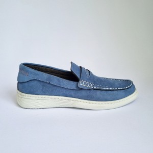 حراج ارزان کفش  کالج مردانه پسرانه  سبک و راحت رنگ قهوه ای روشن باارسال رایگان