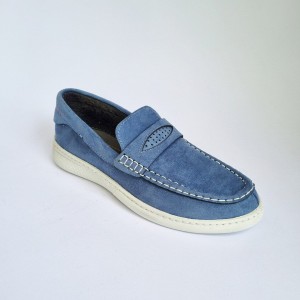 حراج ارزان کفش  کالج مردانه پسرانه  سبک و راحت رنگ قهوه ای روشن باارسال رایگان