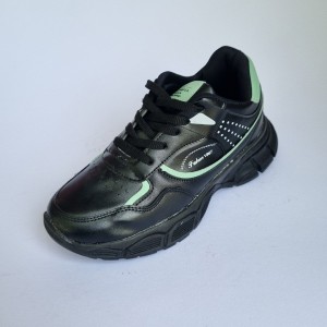 فروش  استثنایی کفش اسپرت دخترانه مدل فشیون بسیار باکیفیت و خاص  رنگ مشکی  باارسال رایگان