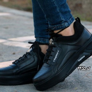 کفش اسپرت ونس دخترانه زنانه مدل suptme رنگ مشکی تمام کد 4255