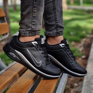 کفش کتونی اسپرت مردانه پسرانه مدل اسکیچرز زیره کپسولی  رنگ سفید کد 3766