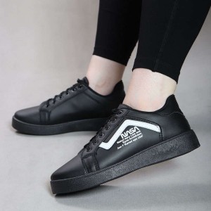 کفش اسپرت ونس دخترانه زنانه خاص مدل ناسا رنگ  مشکی سفید جدید