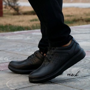 کفش مردانه و پسرانه مجلسی و اداری مدل طبی رنگ مشکی کد 2205