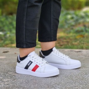 کفش  اسپرت ونس دخترانه خااااص مدل جدید فشیون سفید