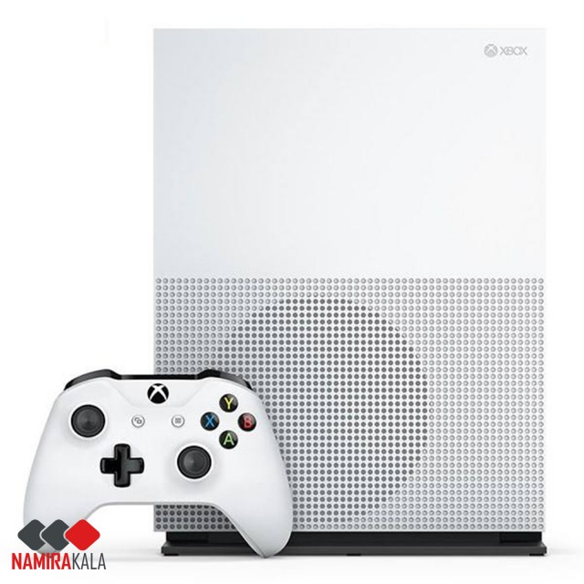 خرید اقساطی مجموعه کنسول بازی مایکروسافت مدل Xbox One S ظرفیت 1 ترابایت به همراه 20 عدد بازی