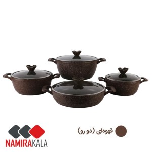 سرویس قابلمه 8 پارچه هپی کیچن مدل Stoneline