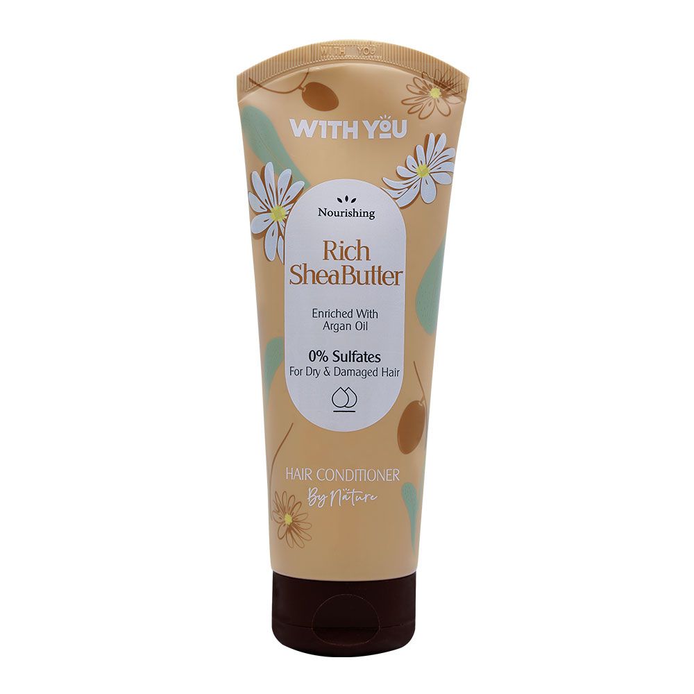 نرم کننده موی سر شی باتر و روغن آرگان ویت یو