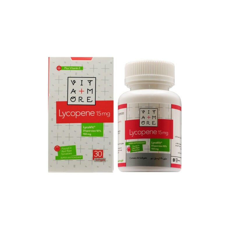کپسول لیکوپن 15 میلی گرم ویتامور