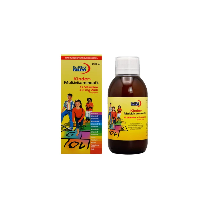 شربت کیندر مولتی‌ویتامین سافت یوروویتال