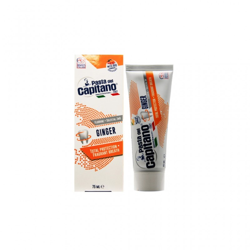 خمیر دندان کاپیتانو (حاوی زنجبیل)
