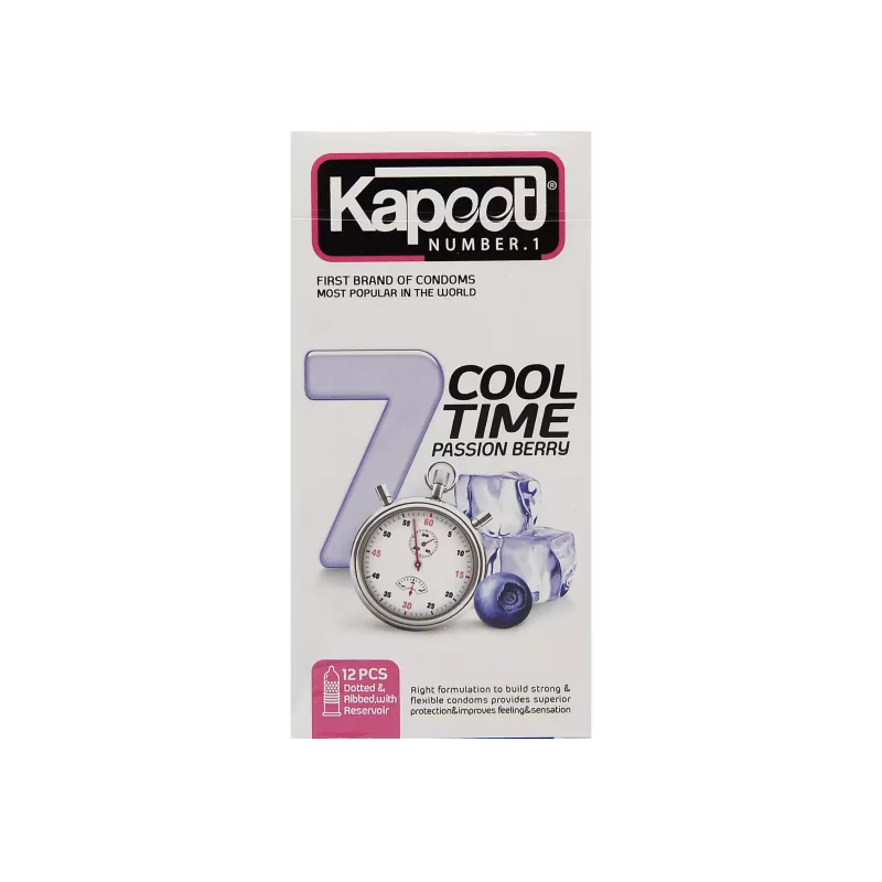 کاندوم تاخیری 12 عددی کاپوت (مدل COOL TIME 7)