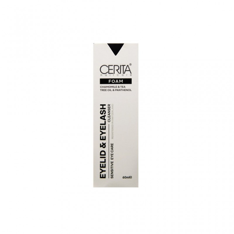 شامپو فوم شستشوی پلک و مژه سریتا