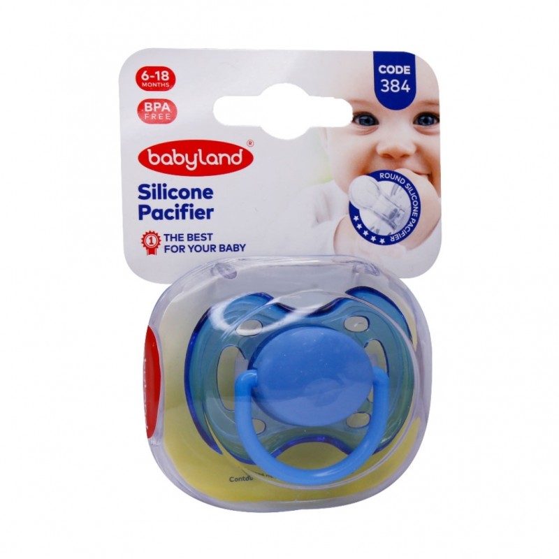 پستانک بیبی لند مدل 384 مناسب نوزادان از 6 تا 18 ماهگی