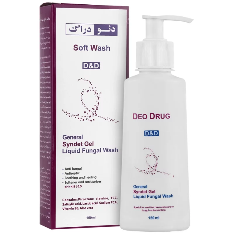 پن مایع ضد قارچ  Syndet Gel Liquid Fungal Wash