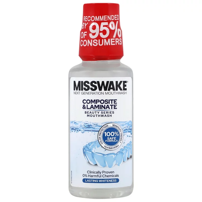 دهانشویه مناسب دندان کامپوزیت و لمینیت