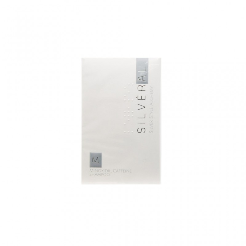 شامپو کراتین و کافئین حاوی آمینوکسیدیل سیلورال (فاقد سولفات)