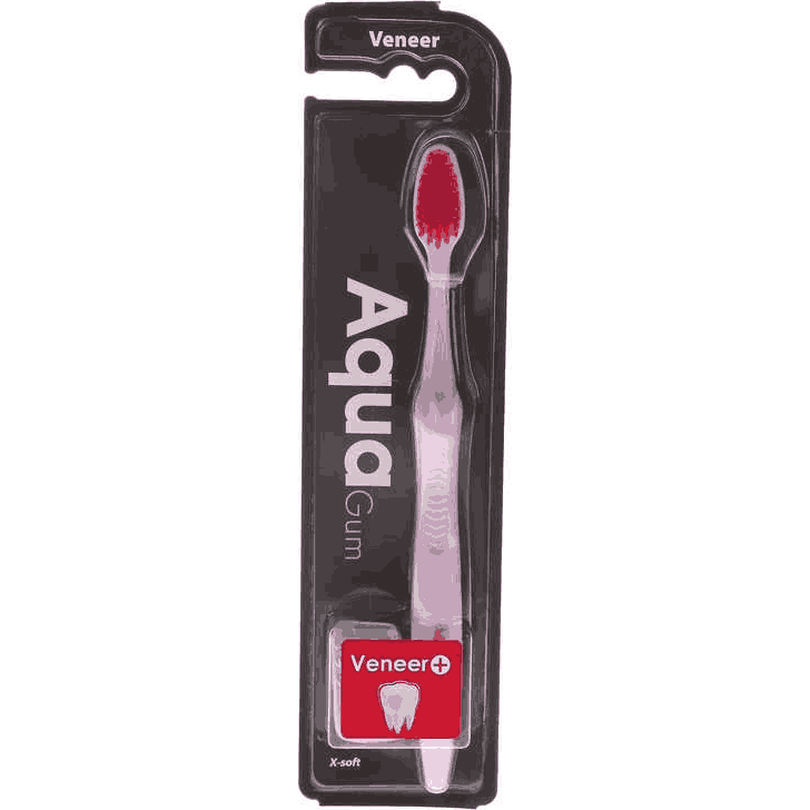 مسواک آکواگام مدل Veneer |برس نرم مخصوص بزرگسال