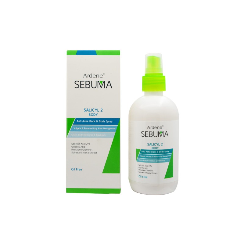اسپری ضد جوش بدن سبوما آردن