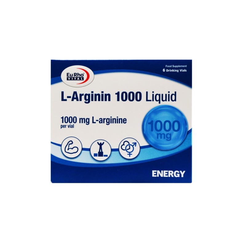 ویال خوراکی ال آرژنین 1000 یوروویتال