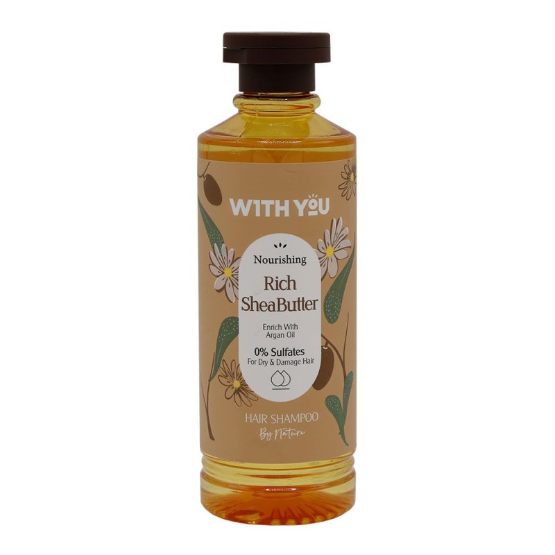 شامپو موی سر مغذی شی باتر و روغن آرگان ویت یو