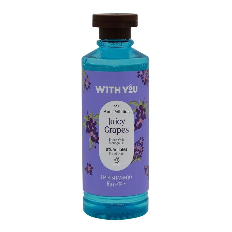 شامپو موی سر ضد آلودگی انگور و روغن مورینگا ویت یو