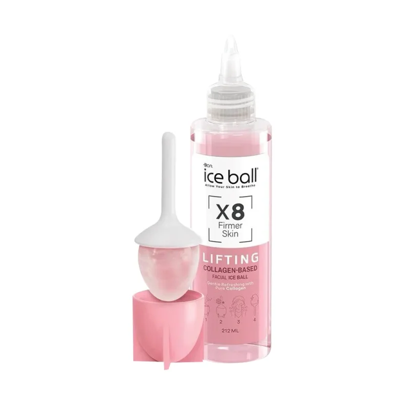 ژل آبرسان کلاژن لیفتینگ صورت آیس بال