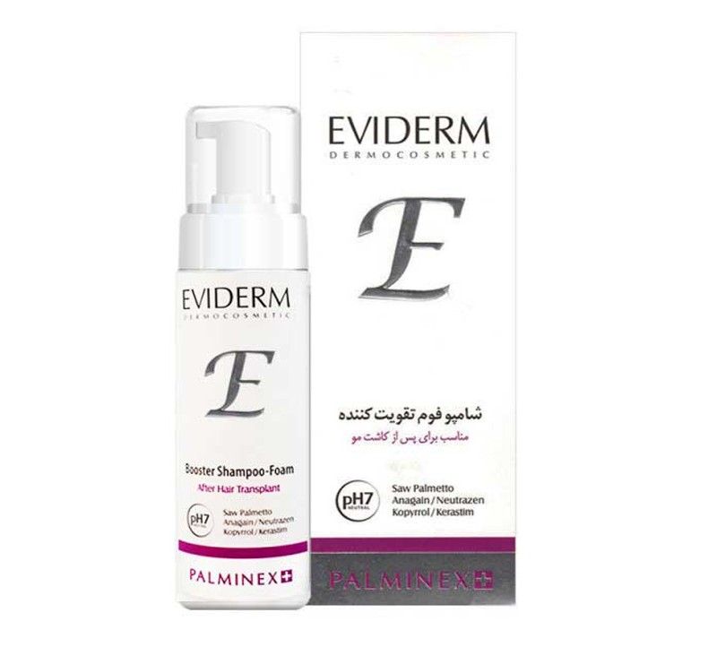 شامپو فوم تقویت کننده مناسب برای پس از کاشت مو اویدرم