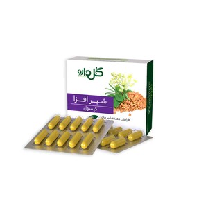 کپسول شیرافزا گل دارو