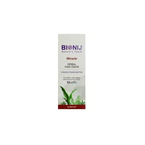 کرم گیاهی موی رنگ شده یا کراتین شده بیونیج (Miracle)