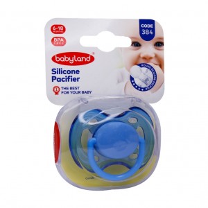 پستانک بیبی لند مدل 384 مناسب نوزادان از 6 تا 18 ماهگی