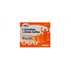 ویال خوراکی ال-کارنیتین + قهوه سبز یوروویتال