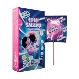 آبنبات چوبی ضد سرفه و سرماخوردگی لالی گلکسی ارس یونیورس 3 عدد