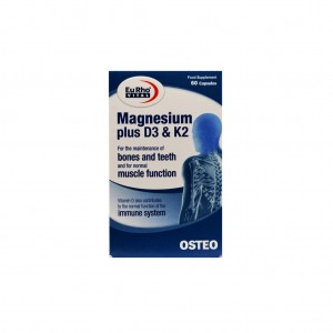 قرص منیزیم پلاس د3 و کا2 یوروویتال