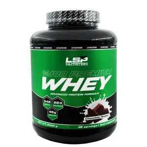 پودر پروتئین وی 100 درصد پرمیوم ال اس پی نوتریشن 2000 گرم