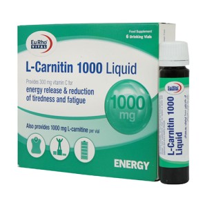 Eurho Vital L Carnitine 6 Liquid Vials 1000 Mg 2