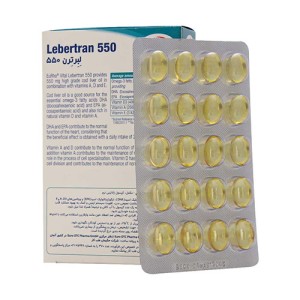 Eurho vital Lebertran 550 60 Capsules 2