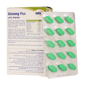 EurhoVital Ginseng Plus 60 Tablets 2