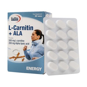 EurhoVital L Carnitine And ALA 60 Tablets 2