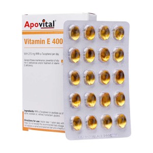 Apovital Vitamin E 400 40 Caps 3