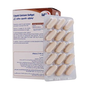 Eurho Vital Liquid Calcium Softgel 60 Tabs 2