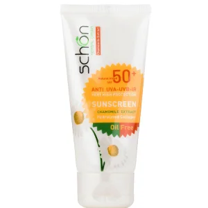 کرم ضد آفتاب شون با رنگ طبیعی Spf50 حجم 50 میلی لیتر  | Schon Sunscreen Natural Tinted Oil free Spf50 50ml