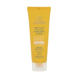 کرم ضدآفتاب بی رنگ سینره SPF 50 مناسب پوست چرب حجم 50 میلی لیتر | Cinere Matte Finish Sunscreen Cream SPF50 For Oily Skin 50ml