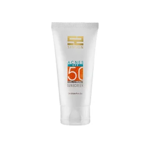 کرم ژل ضد آفتاب پوست چرب اکنس ساین اسکین  SPF 5050 میلی لیتر | Synskin Acnes Gel Cream Sunscreen For Oily Skin SPF50 50ml