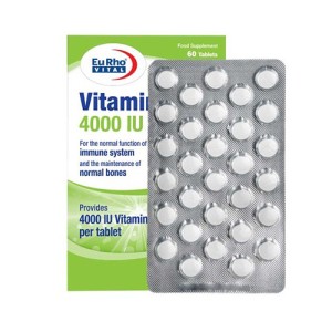 EurhoVital Vitamin D3 4000 IU 60 Tablets 2